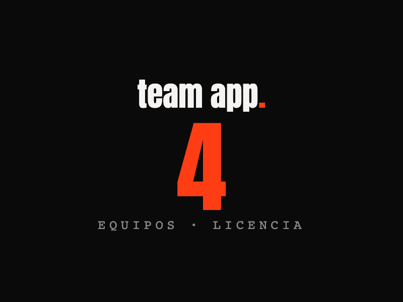 Team App · 4 teams