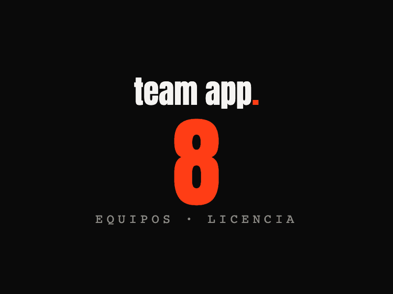 Team App · 8 teams